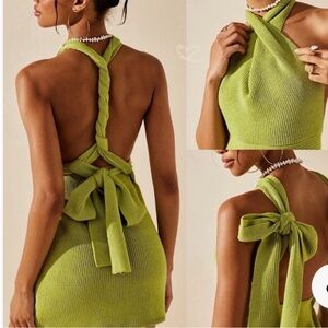 Free People Golden Orchid Convertible Backless Dress